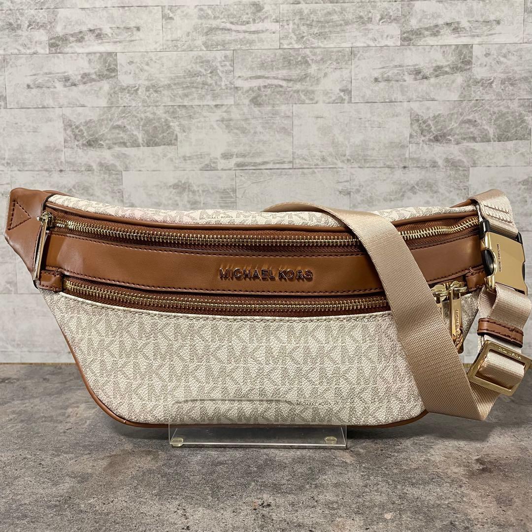 MICHAEL KORS マイケルコース ケンリー ボディバッグ MK総柄PVC