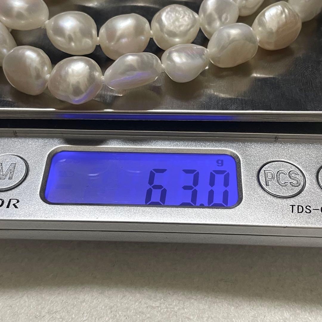 ノリコ【超大珠✨本真珠】 ネックレス 8.0-12.5 パール バロック