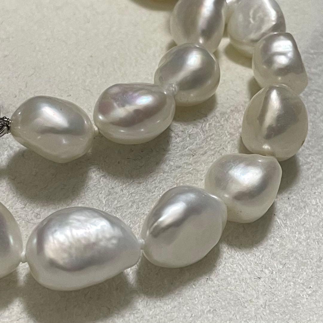 ノリコ【超大珠✨本真珠】 ネックレス 8.0-12.5 パール バロック