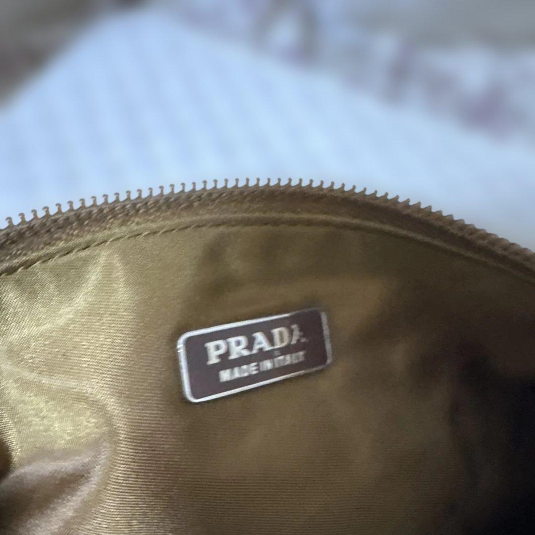 PRADA ブラウン ショルダーバッグ
