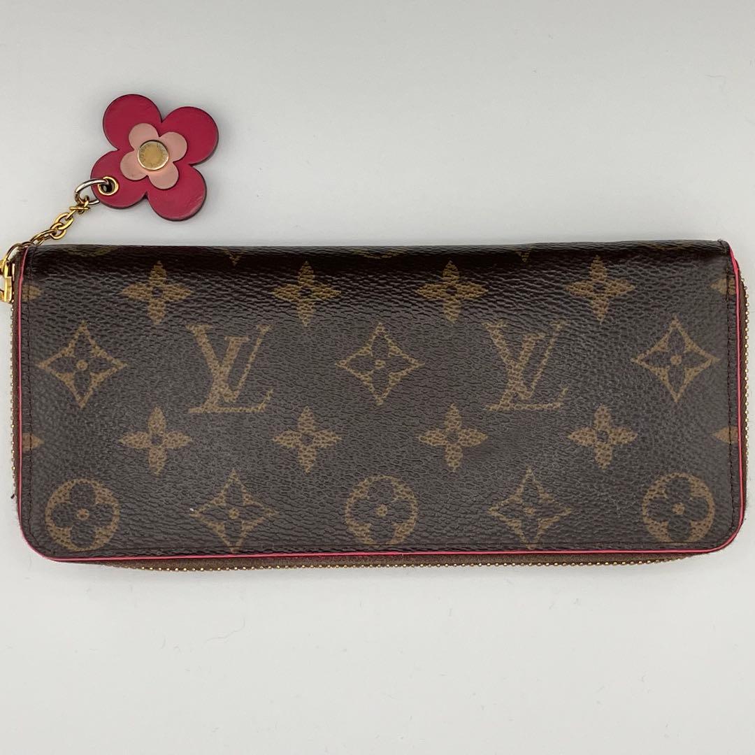 超人気✨美品✨ルイヴィトン クレマンス ジッピーウォレット フラワーチャーム