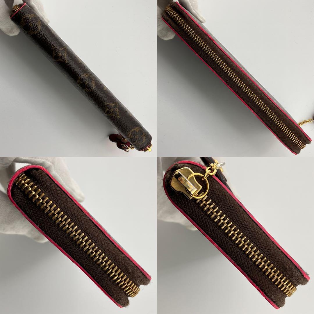 超人気✨美品✨ルイヴィトン クレマンス ジッピーウォレット フラワーチャーム