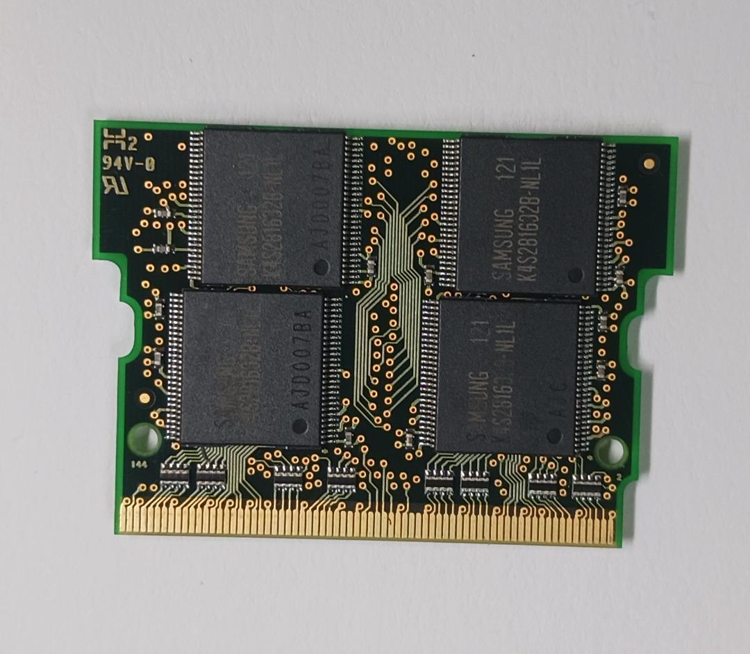 【希少】Samsung製 128MB Micro-DIMM No.0122