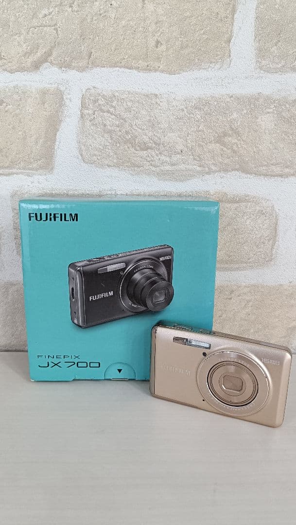 【美品】FUJIFILM 富士フイルム　FinePix JX700　デジカメ
