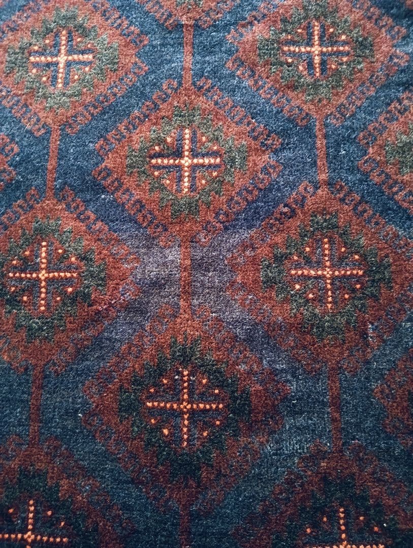 専用です。美品♪　漆黒のバルーチラグ　アフガニスタン　ビンテージ