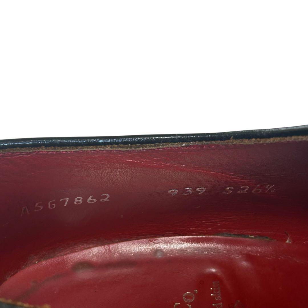 かず REGAL SHOE&CO Uチップシューズ　ブラック26.5