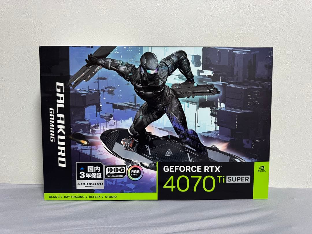 グラフィックボード・グラボ・ビデオカード GALAKURO GEFORCE RTX 4070 Ti SUPER