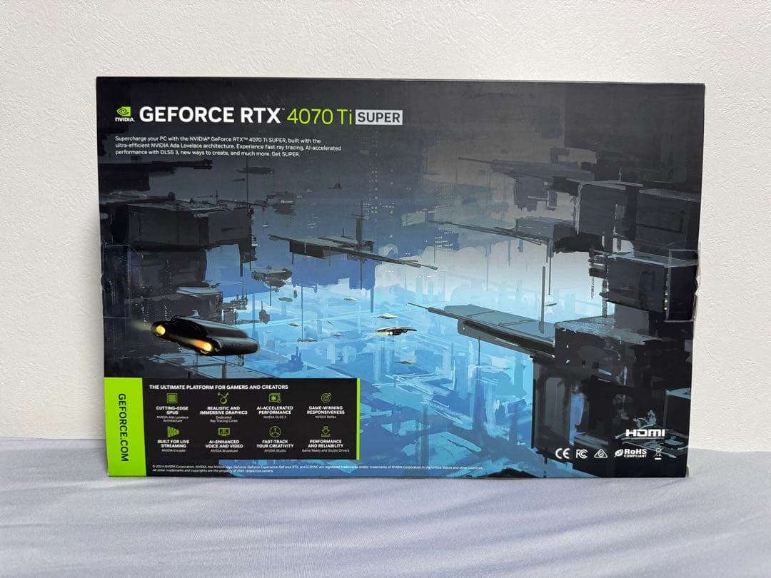 グラフィックボード・グラボ・ビデオカード GALAKURO GEFORCE RTX 4070 Ti SUPER