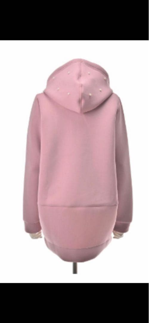 ももお2点まとめ♥️アンドラブ♥️パールビジューの華やかパーカーチュニック