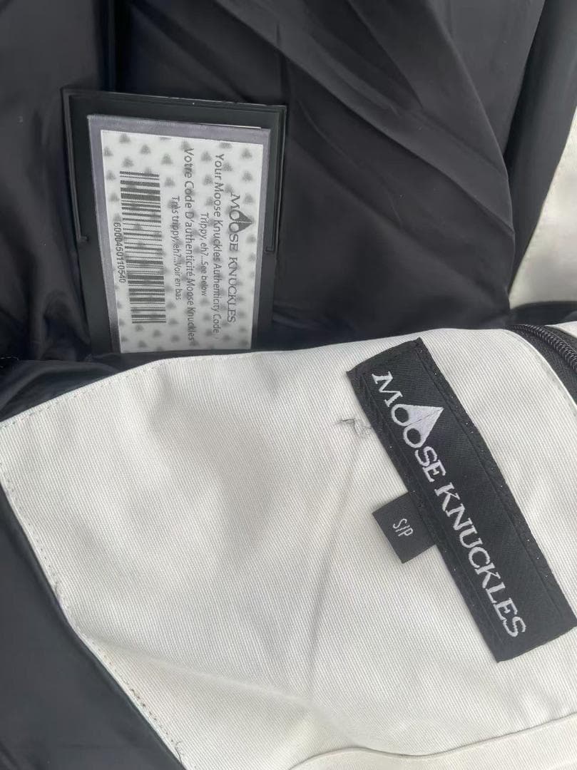 Moose Knuckles 2WAY ダウンジャケット リアルファー Sサイズ