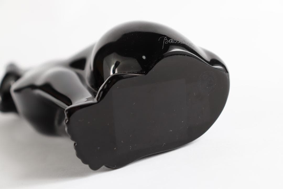 Baccarat バカラ クリスタルエジプシャン キャット ブラック 猫