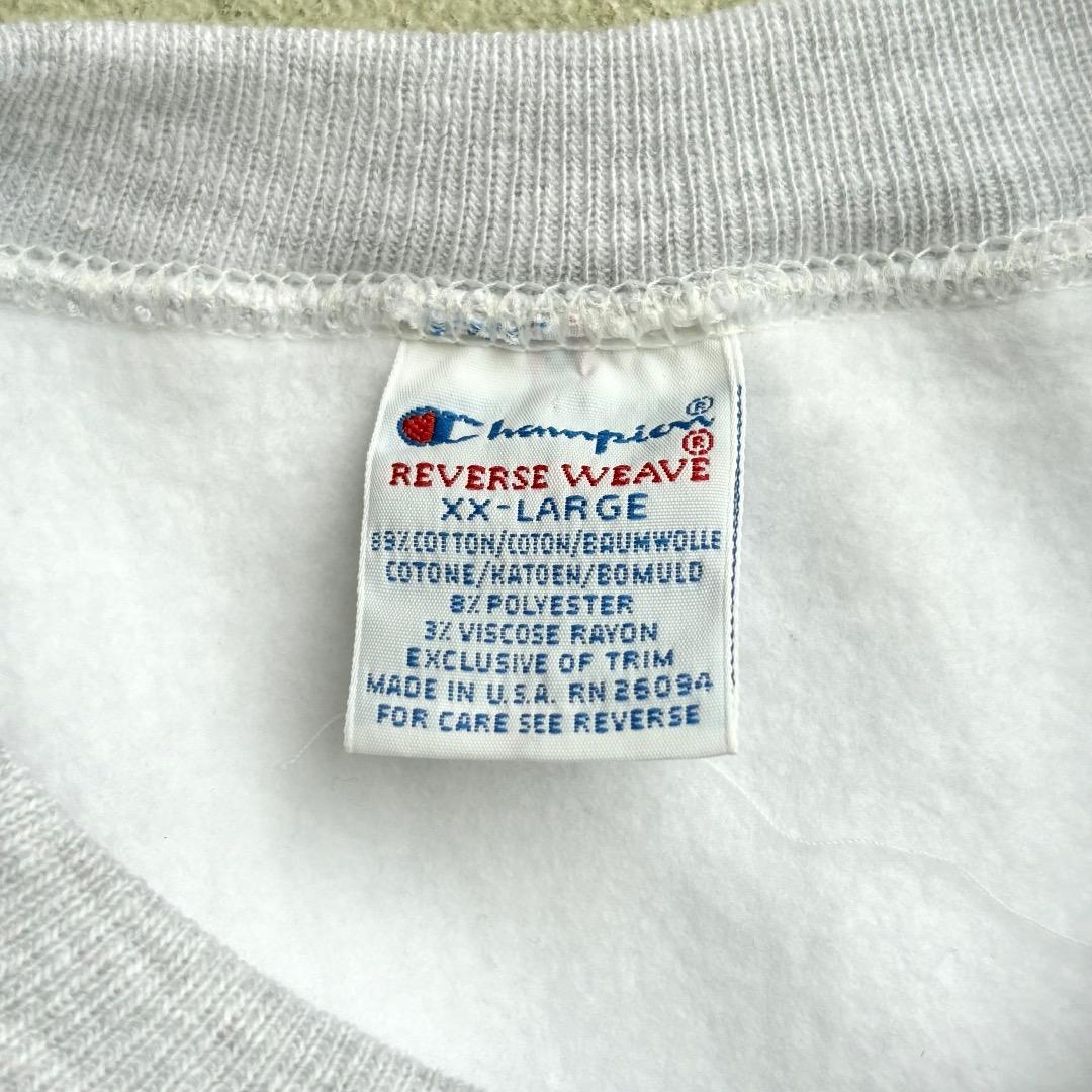 90s Champion Reverse Weave 3段プリント デッド