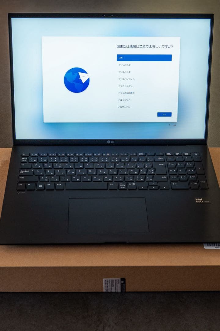 LG gram 17インチ 17Z90S-MA78J