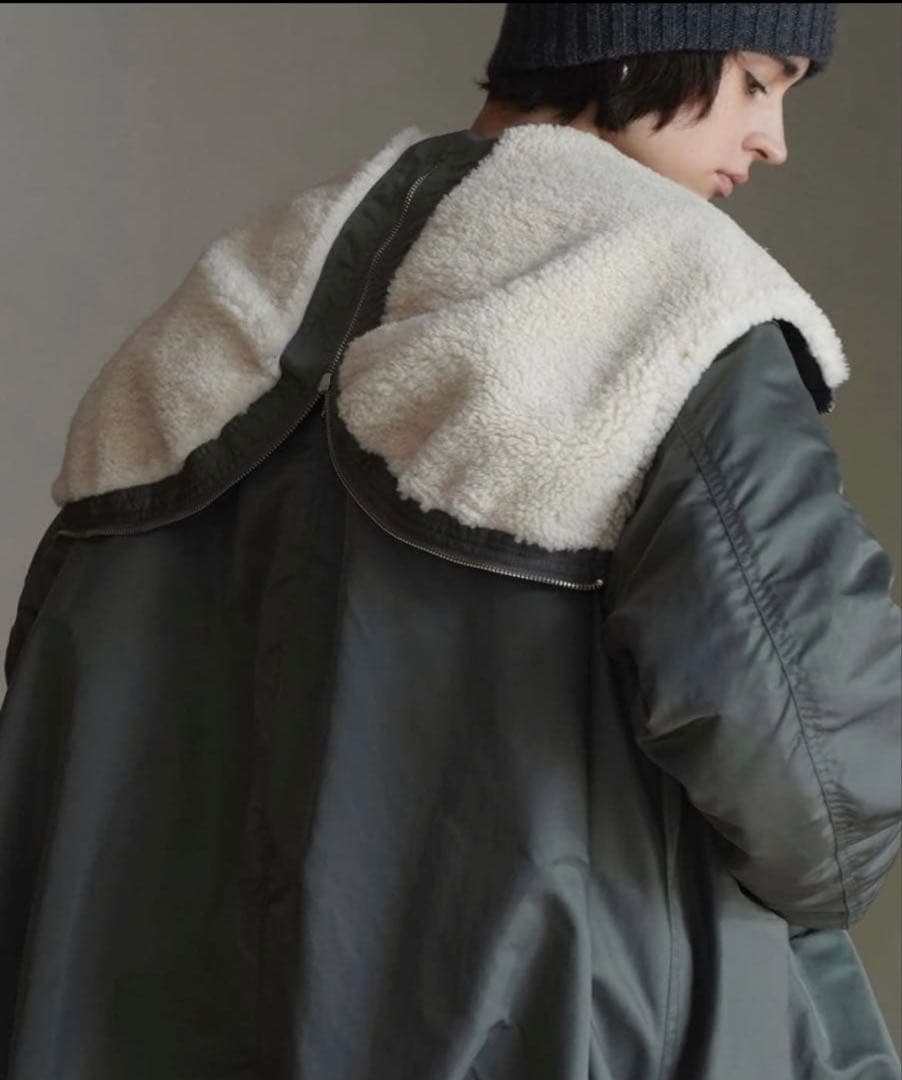 ジャケット・アウター BALLOON DESIGN HOODED N3B