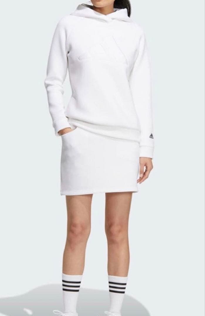 アディダス ダンボールニット ホワイト セットアップ XS