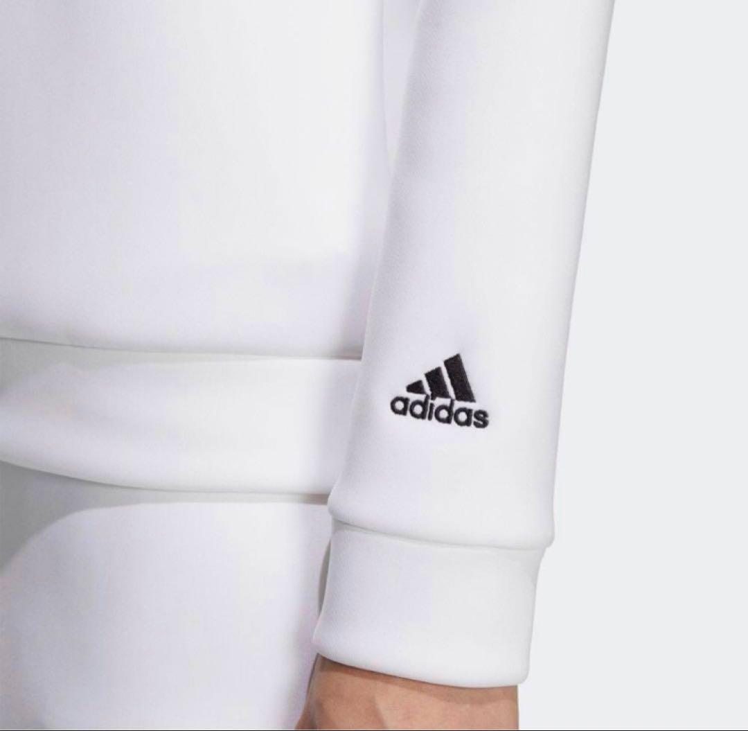 アディダス ダンボールニット ホワイト セットアップ XS