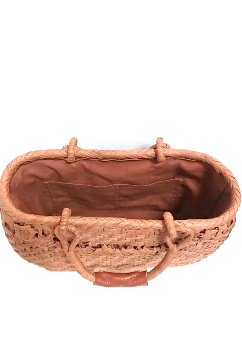 山葡萄バッグ楕円一段バラ