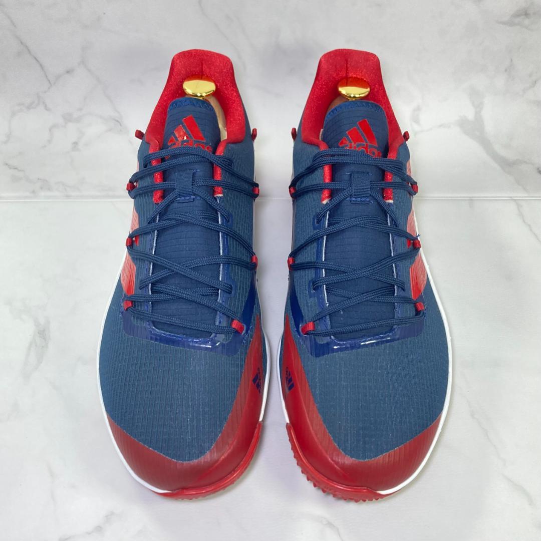 【ばしたか様】アディダス アフターバーナー8ターフ 27.5㎝ 紺/赤