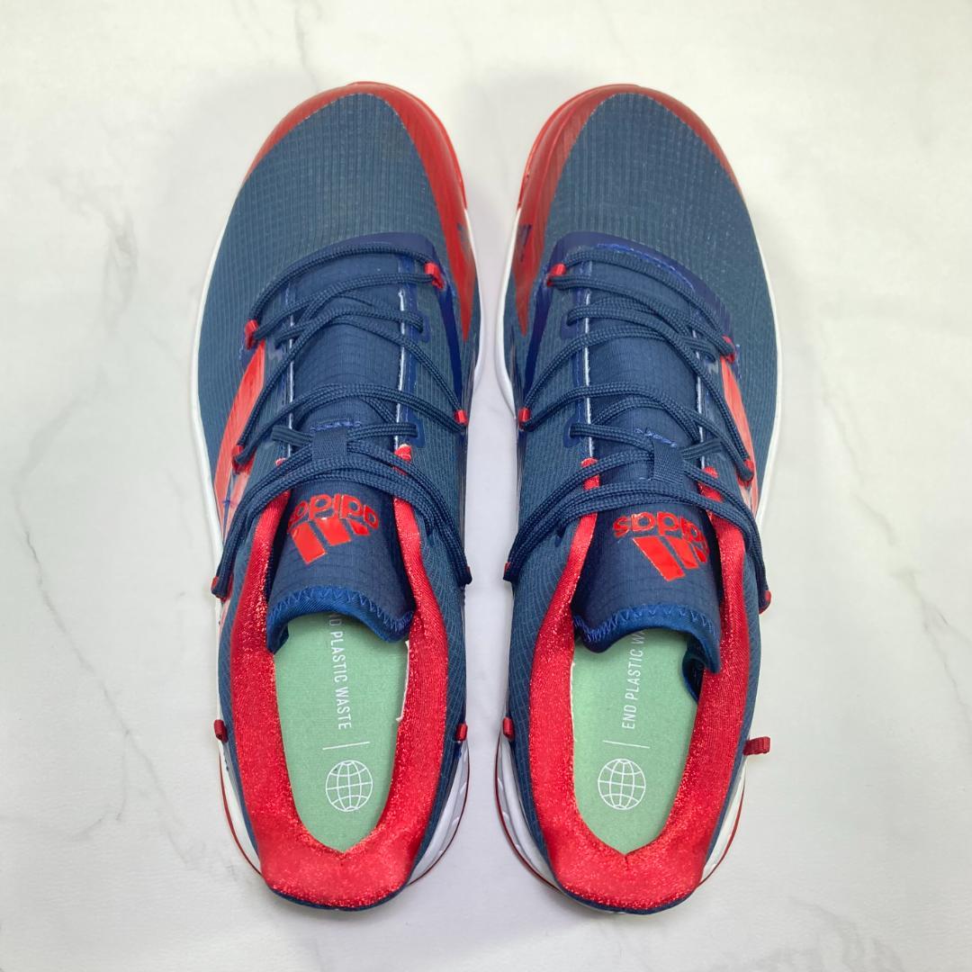 【ばしたか様】アディダス アフターバーナー8ターフ 27.5㎝ 紺/赤