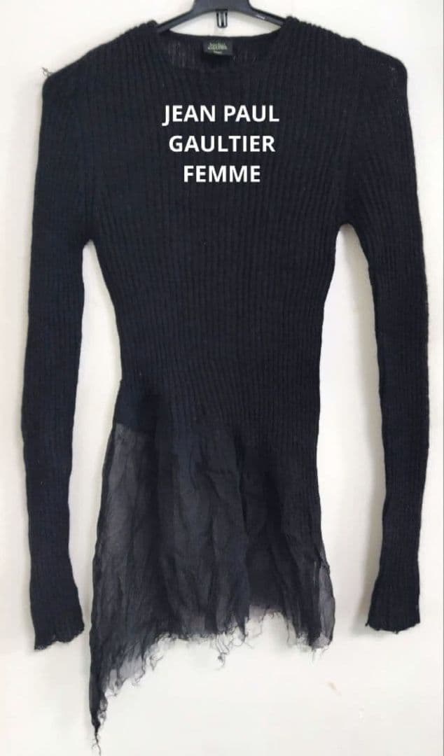 【未着用品】ジャンポールゴルチエフェム　ニットカットソー　サイズ40