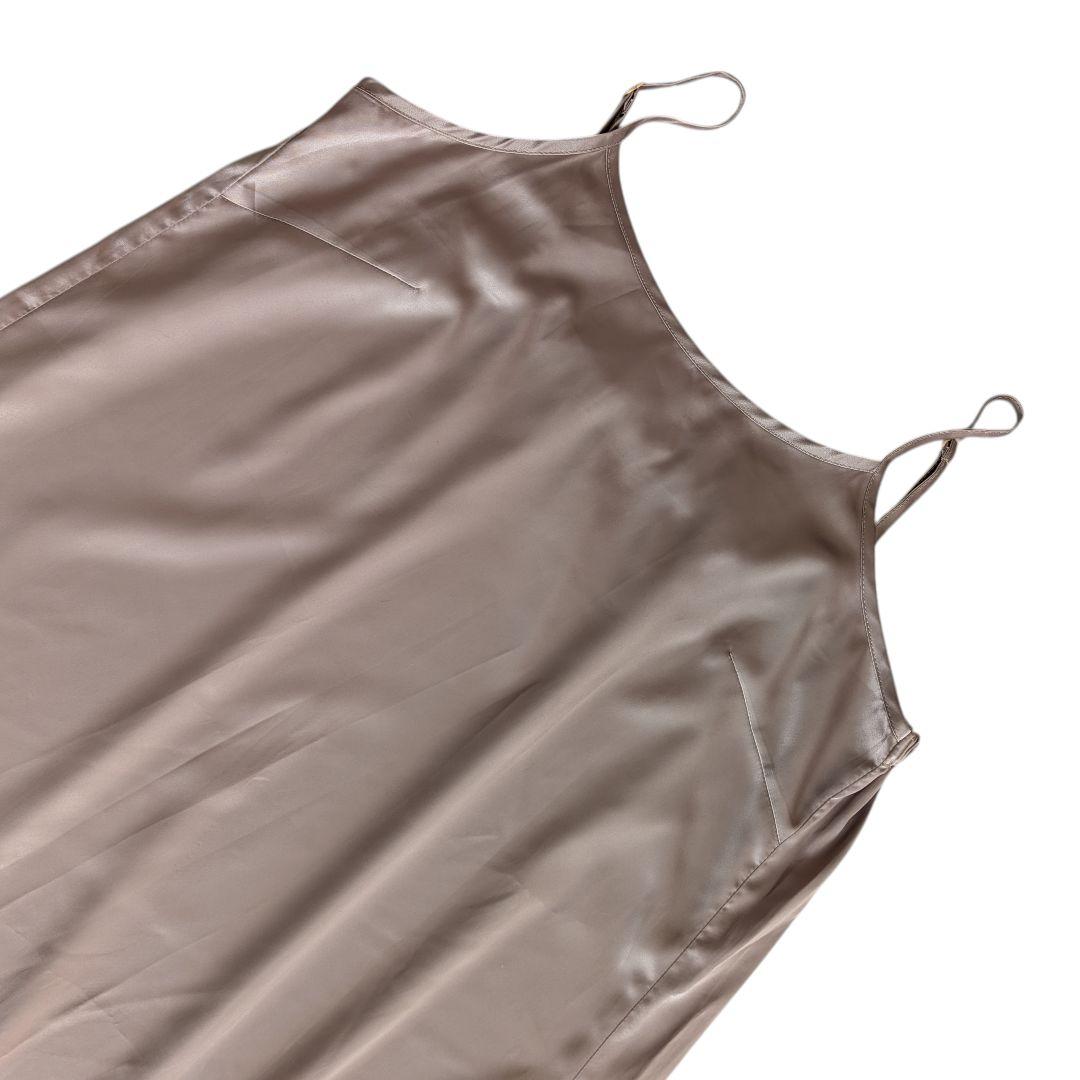 Ameri　RUBBER PAINT ART SHEER DRESS