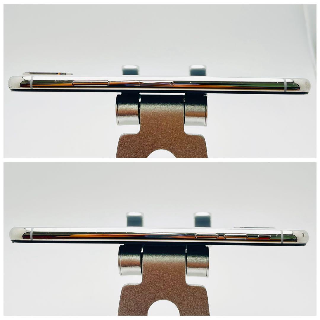 B 100% iPhone X 64 GB SIMフリー シルバー 本体