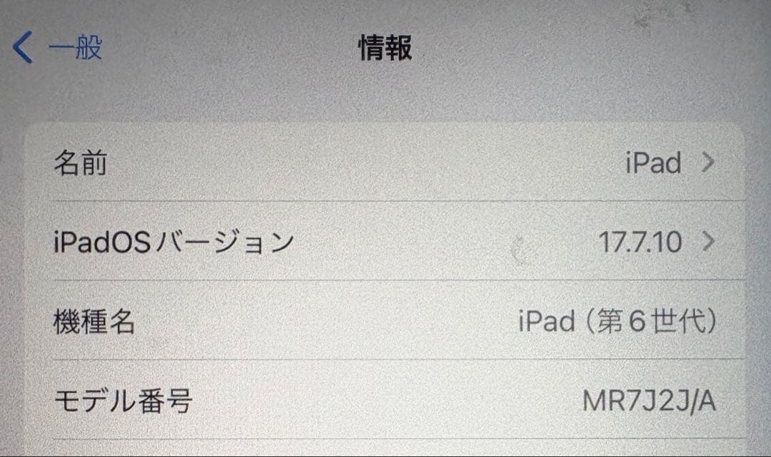 iPad本体 第6世代(128GB) + Apple Pencil (第1世代)