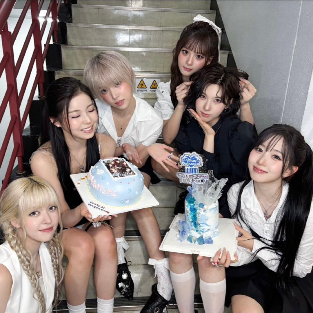 NMIXX 6枚セット 対面 トレカ ダンボ EVERLINE