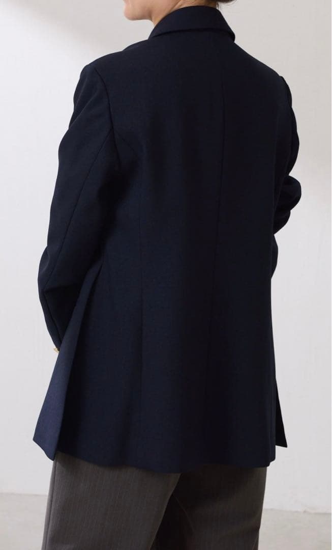 ガリャルダガランテ ウールライクダブルジャケット　ネイビー　金ボタン　新品