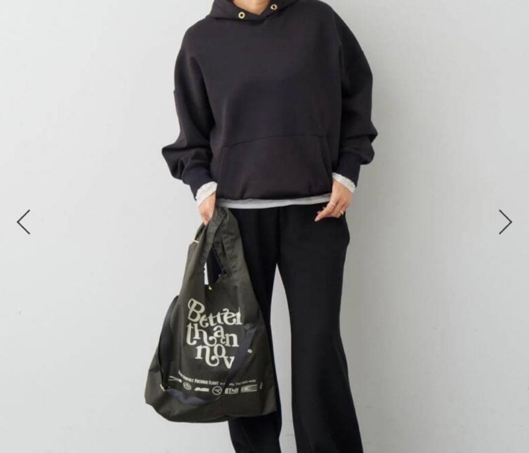 ドゥーズィエムクラス　2024AW Oversized Hoodie ブラック