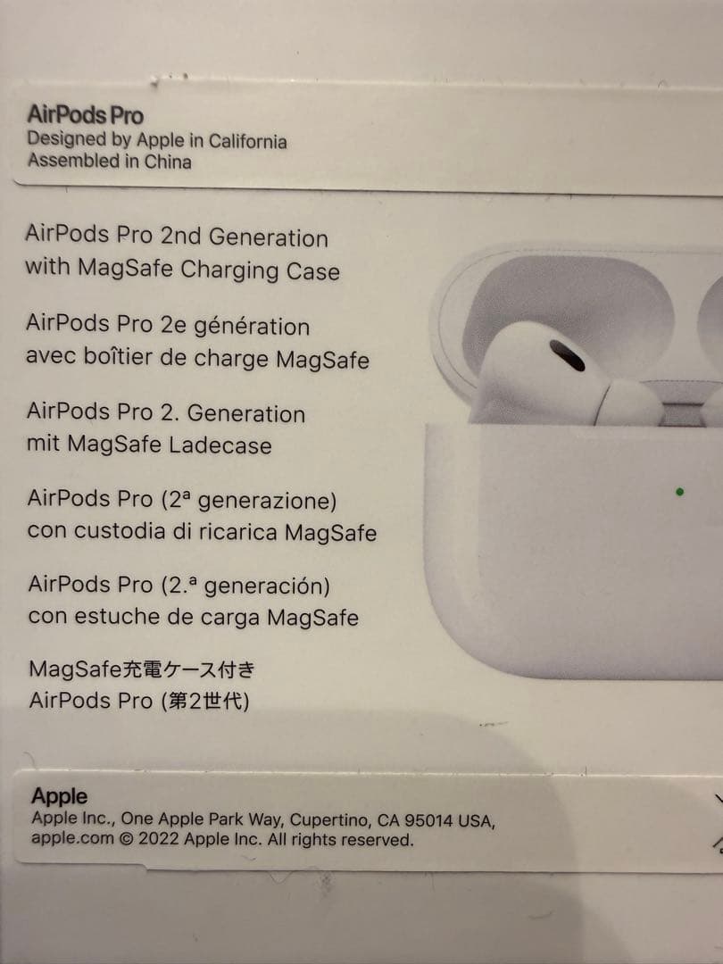 つ*ー様 Apple AirPods Pro 2nd Generation 第2
