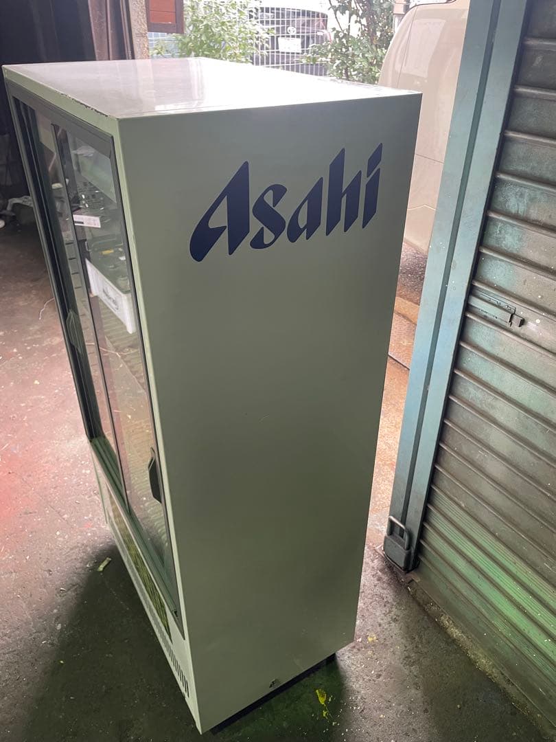 Asahi ガラスドア冷蔵庫 2段収納