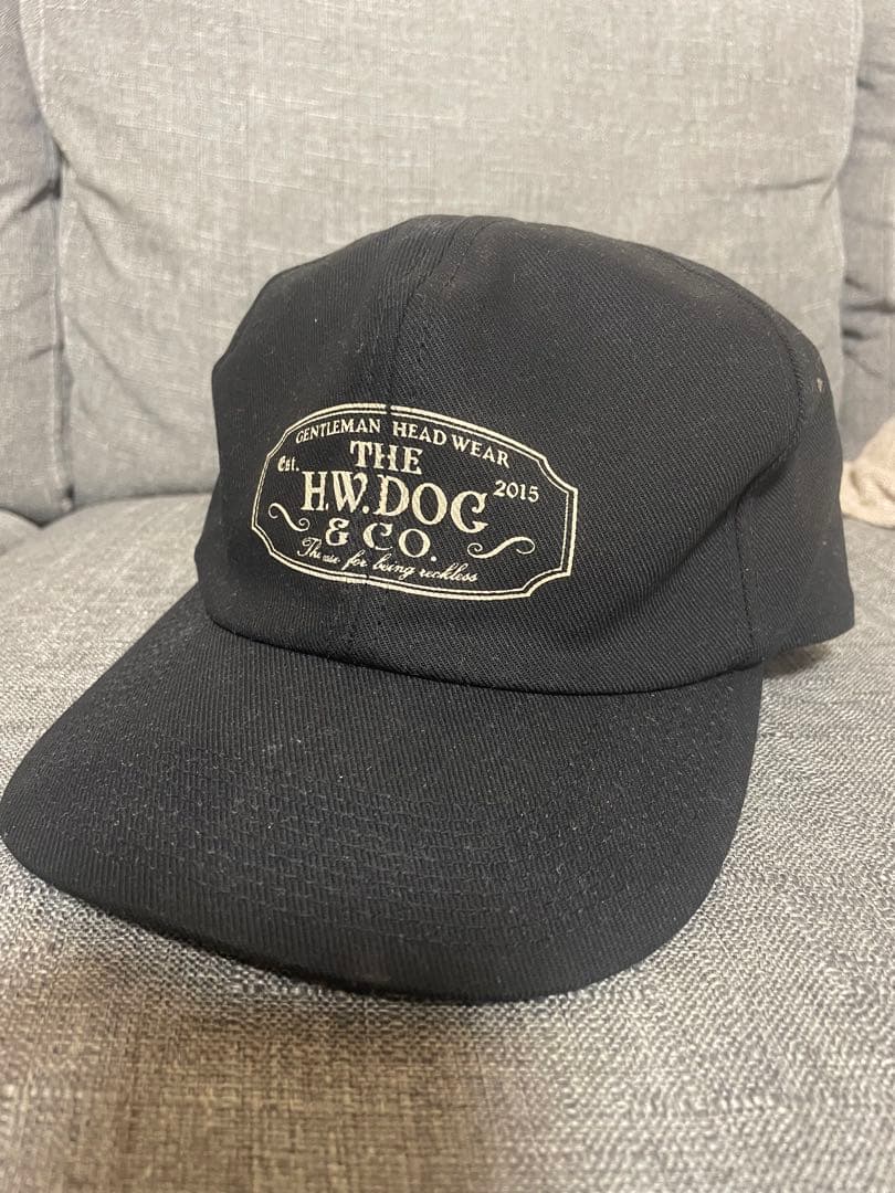 the h.w.dog&co トラッカーキャップ　ブラック
