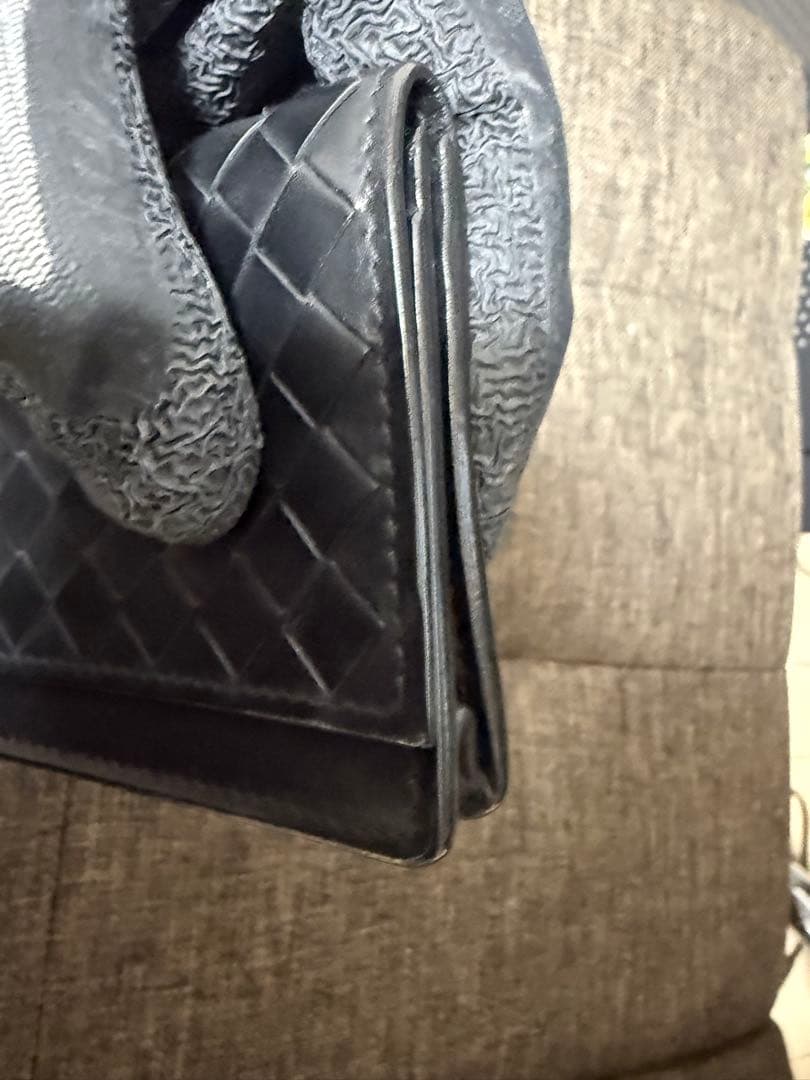 ボッテガヴェネタ　VINTAGE BOTTEGA 名刺入れ　黒　ブラック