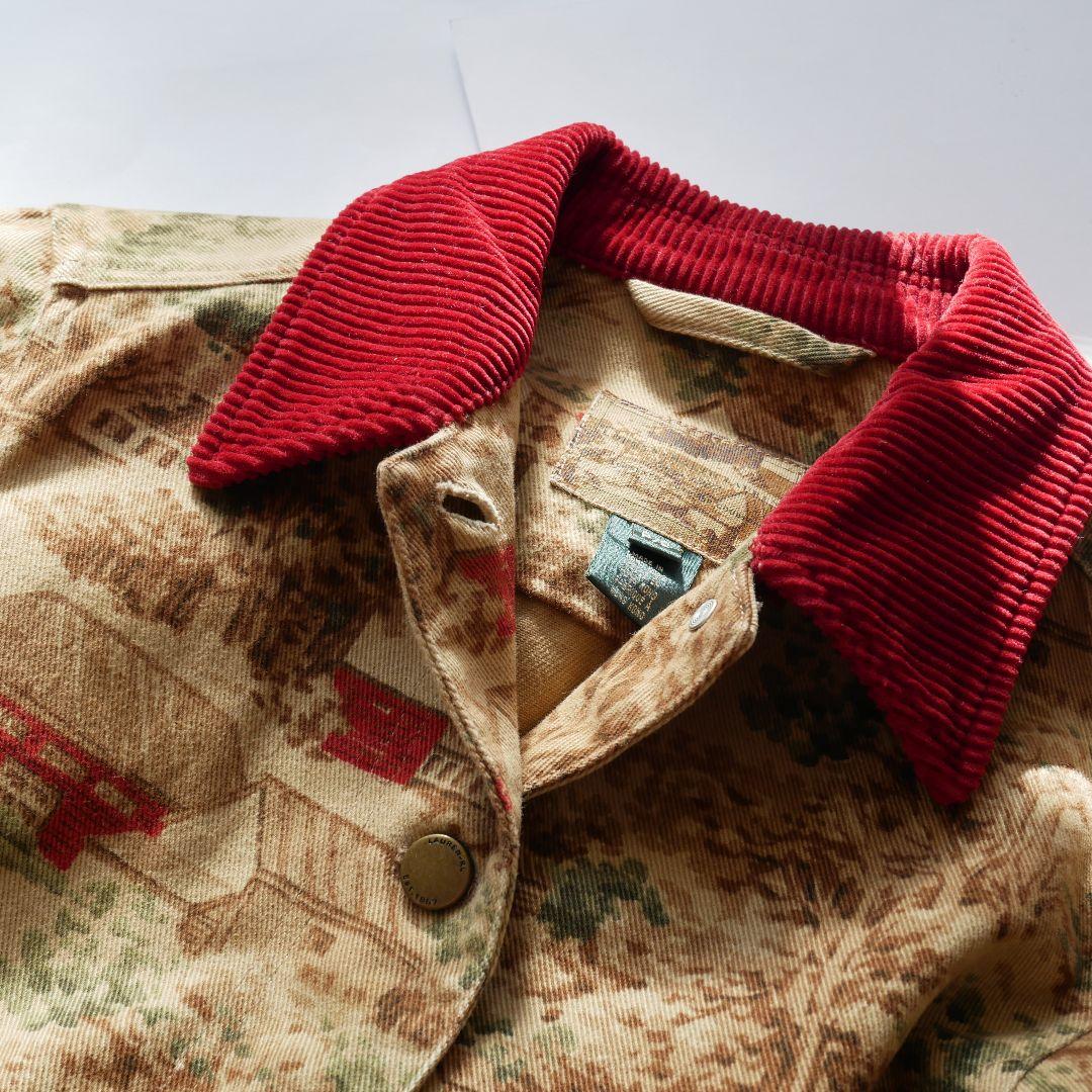 激レア Lauren Ralph Lauren カントリー 総柄カバーオール