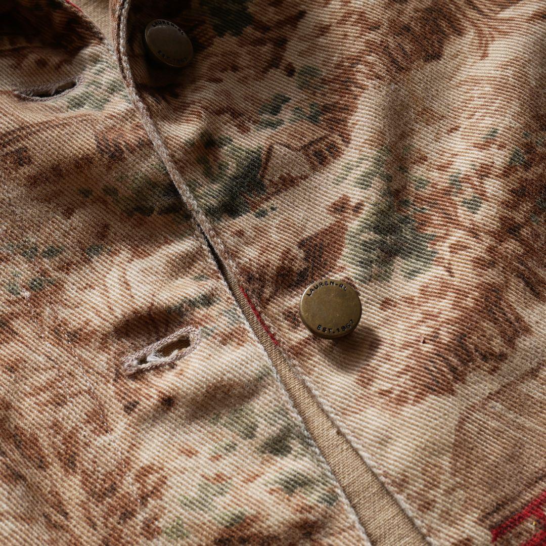 激レア Lauren Ralph Lauren カントリー 総柄カバーオール
