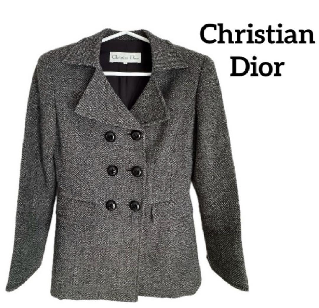 Christian Dior ヴィンテージ ダブル ツイードジャケット