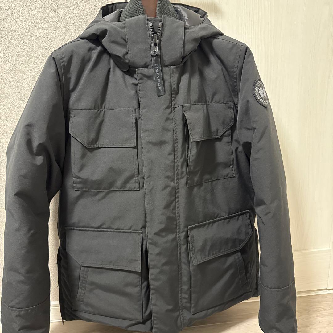   ブラックダウンジャケット QC-036343