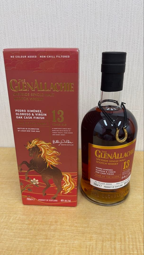 GlenAllachie (グレンアラヒー)13年　イヤー オブ ザ ホース