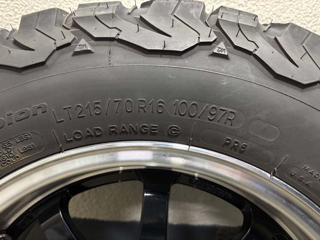 RAYS A・LAP-J BFGoodrich ジムニー シエラ