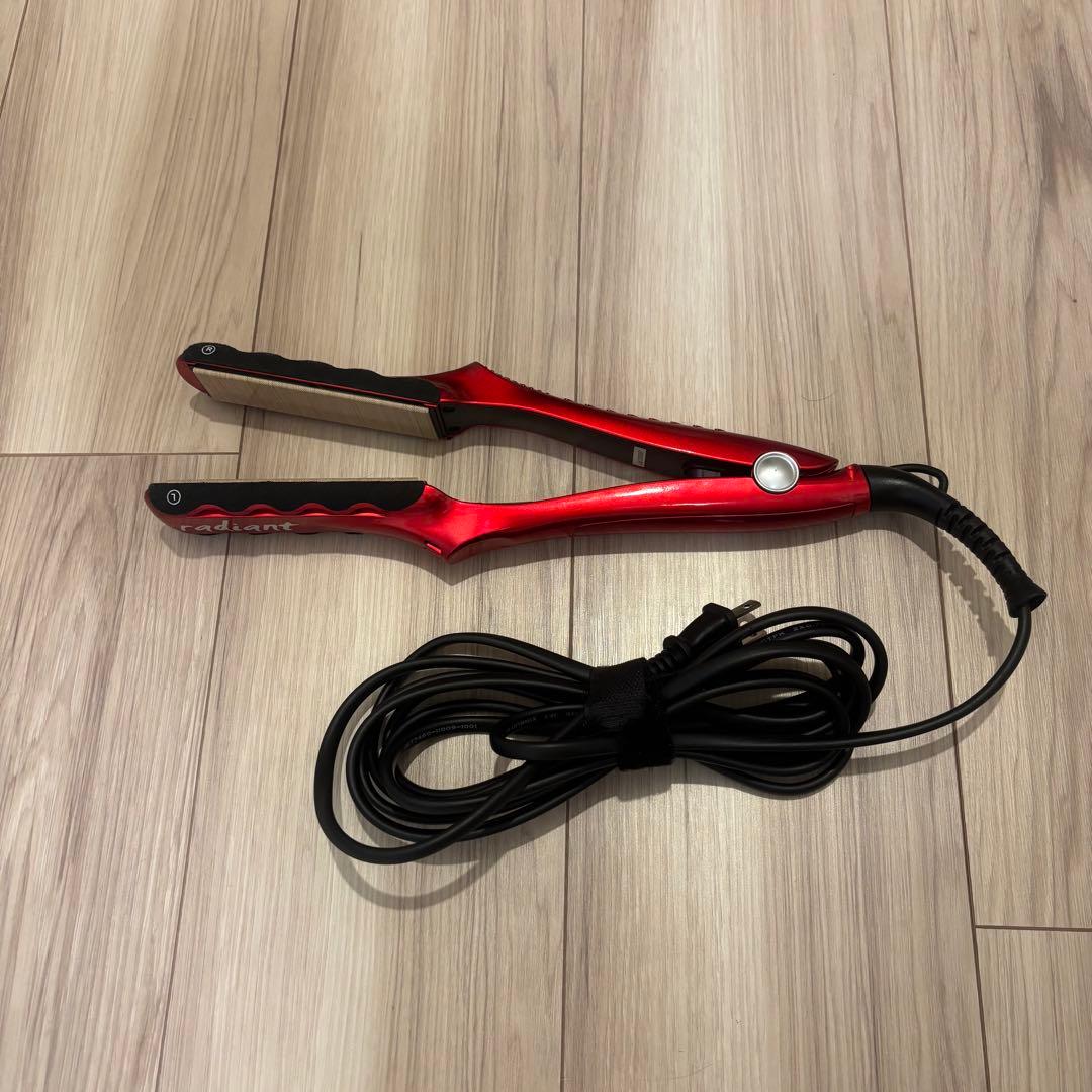 ラディアント ストレートヘアアイロン 28mm 箱、保証書つき