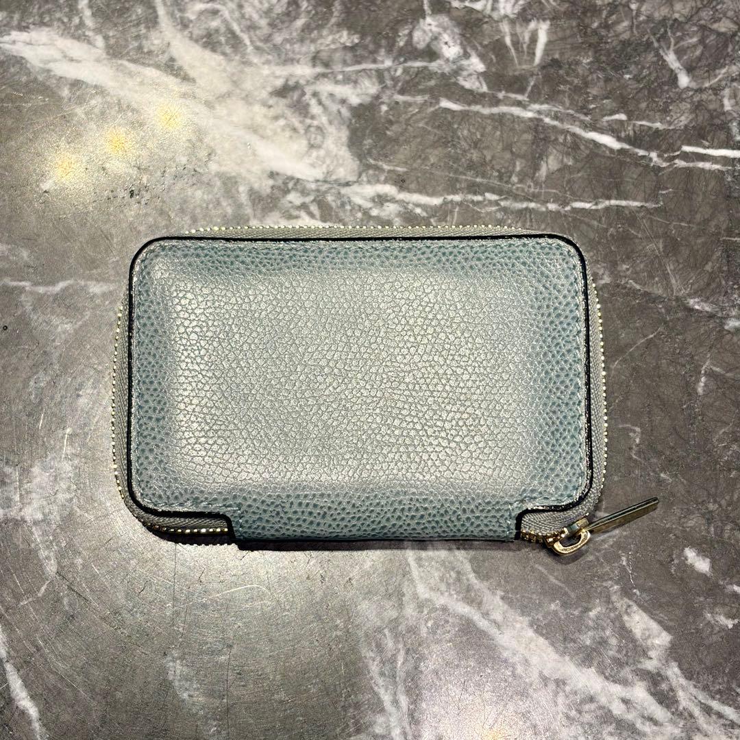 ⬛︎Valextra⬛︎ラウンドジップ ミニ ウォレット