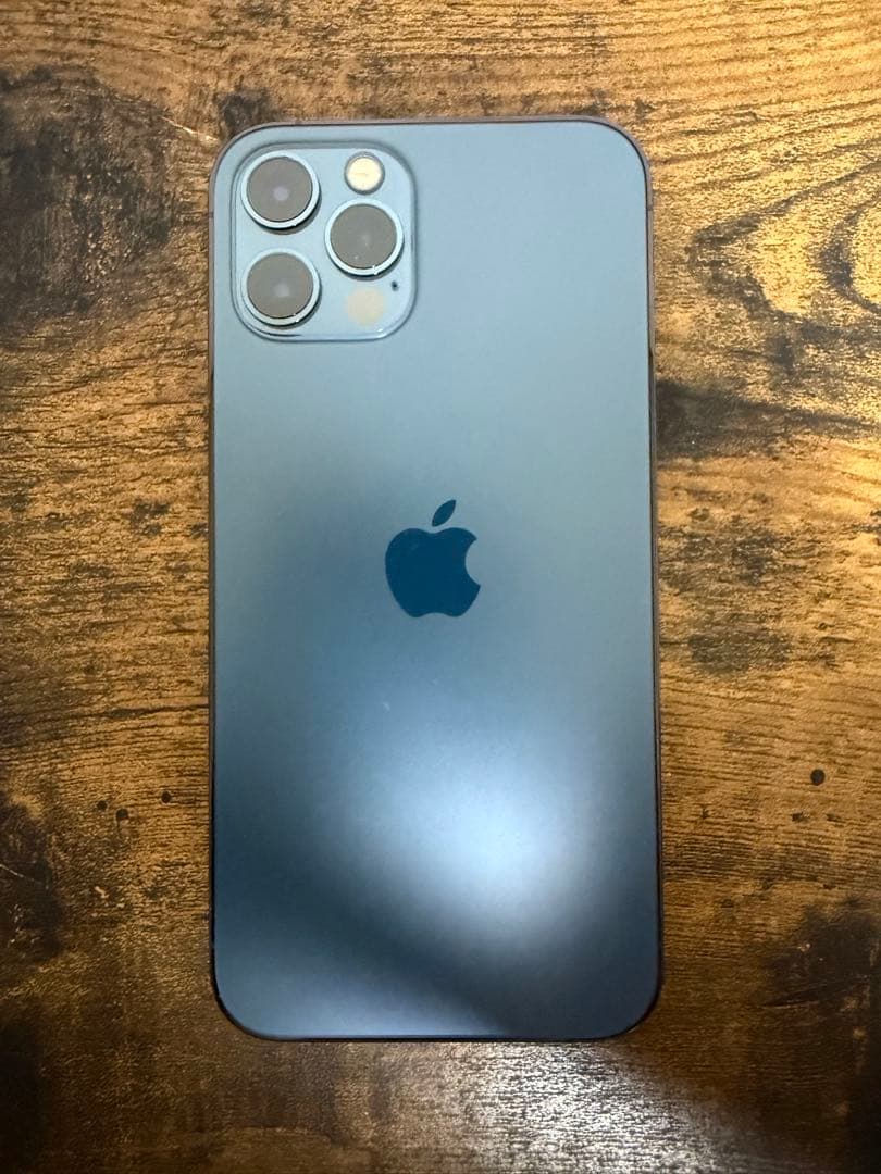 【美品】iPhone 12 pro パシフィックブルー 128GB 箱付き