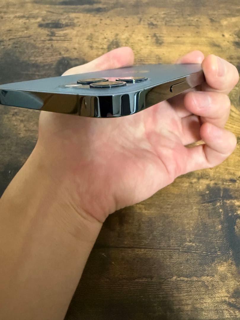 【美品】iPhone 12 pro パシフィックブルー 128GB 箱付き