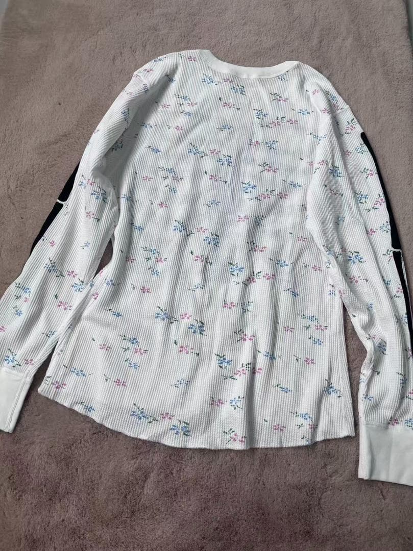 Supreme 骸骨プリント 長袖シャツ