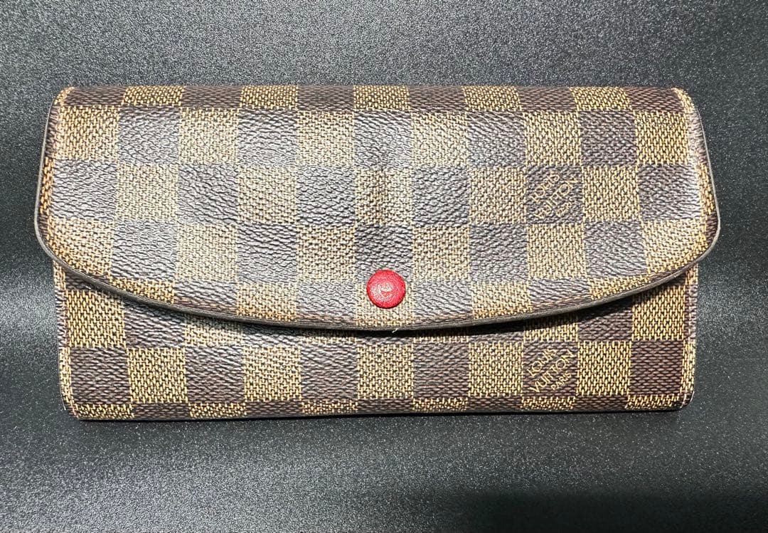 LOUIS VUITTON ポルトフォイユ・エミリーN63544 K.S刻印あり