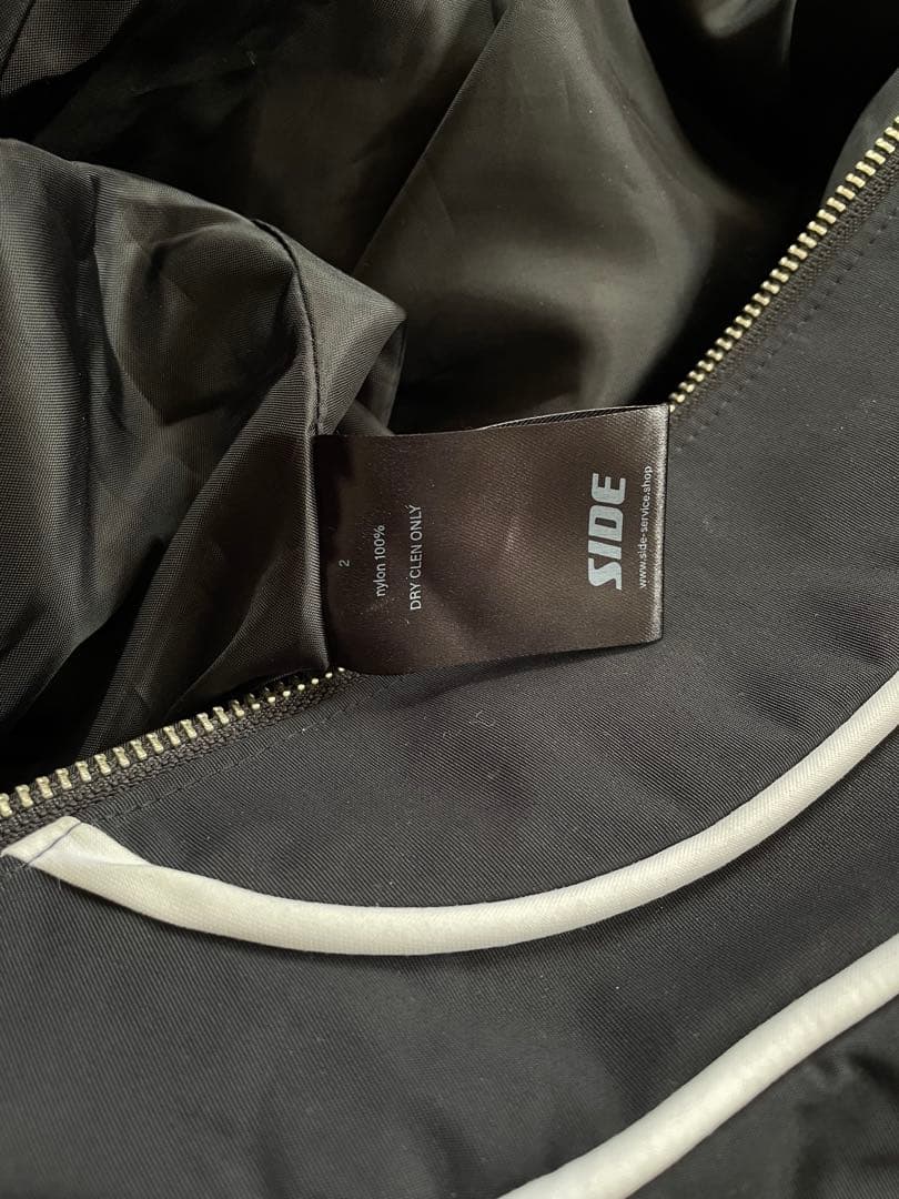 ジャケット・アウター side service VEIN SHELL HOODED JACKET