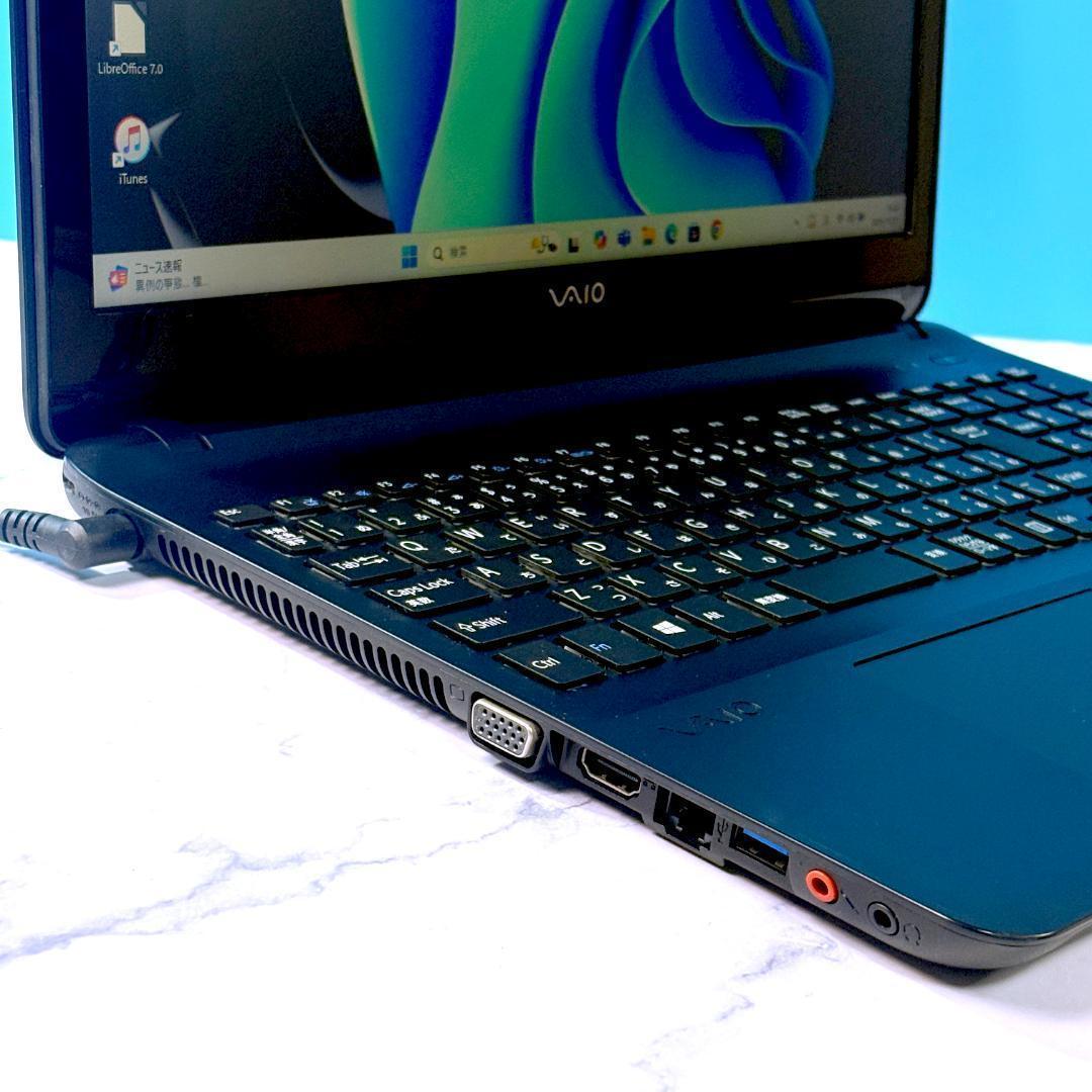 バイオ☆Corei5・8GB・SSD・カメラ・DVDマルチ・ノートパソコン