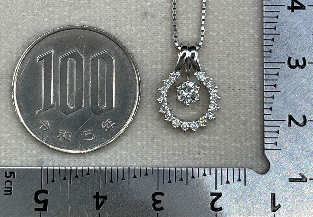 専用JA131★高級 ダイヤモンド0.438ct プラチナ ヘッド 鑑定書付