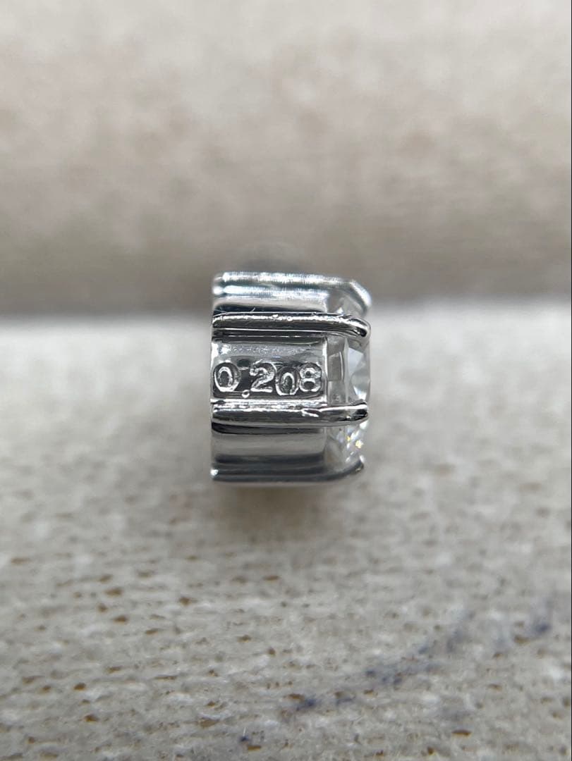 専用JA131★高級 ダイヤモンド0.438ct プラチナ ヘッド 鑑定書付